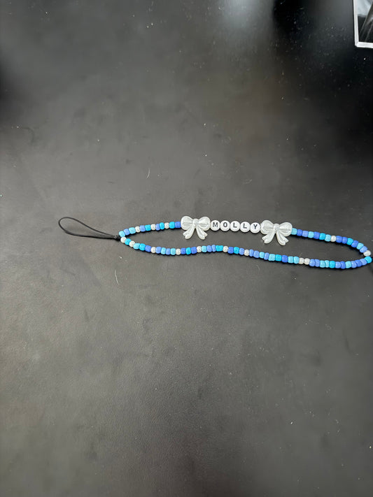 Beaded Phone Case Wristlet