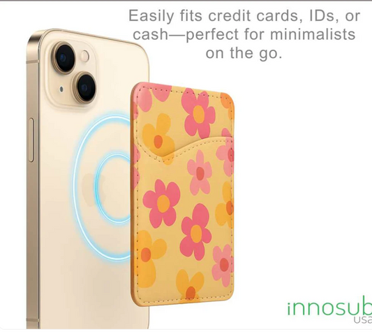 Magnetic Card Holder (MagSafe Compatible)- Can add design to it